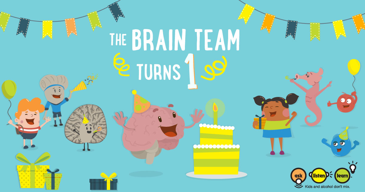 The Brain Team Turns ONE!