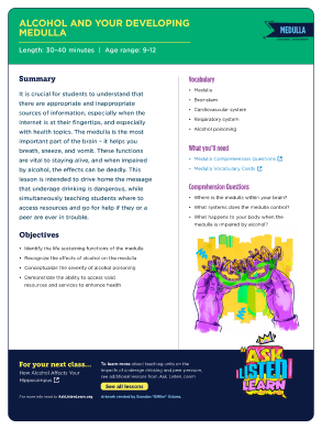 Medulla Lesson Plan Overview – Artwork by BMike