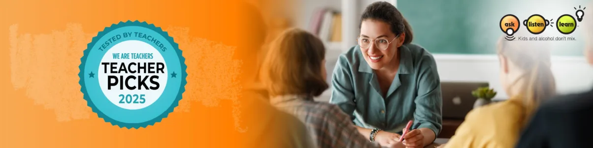 Ask, Listen, Learn Mental Health Lesson Featured as a We Are Teachers- Teacher Pick