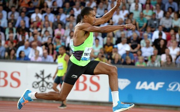 Christian Taylor — Always running toward new goals!