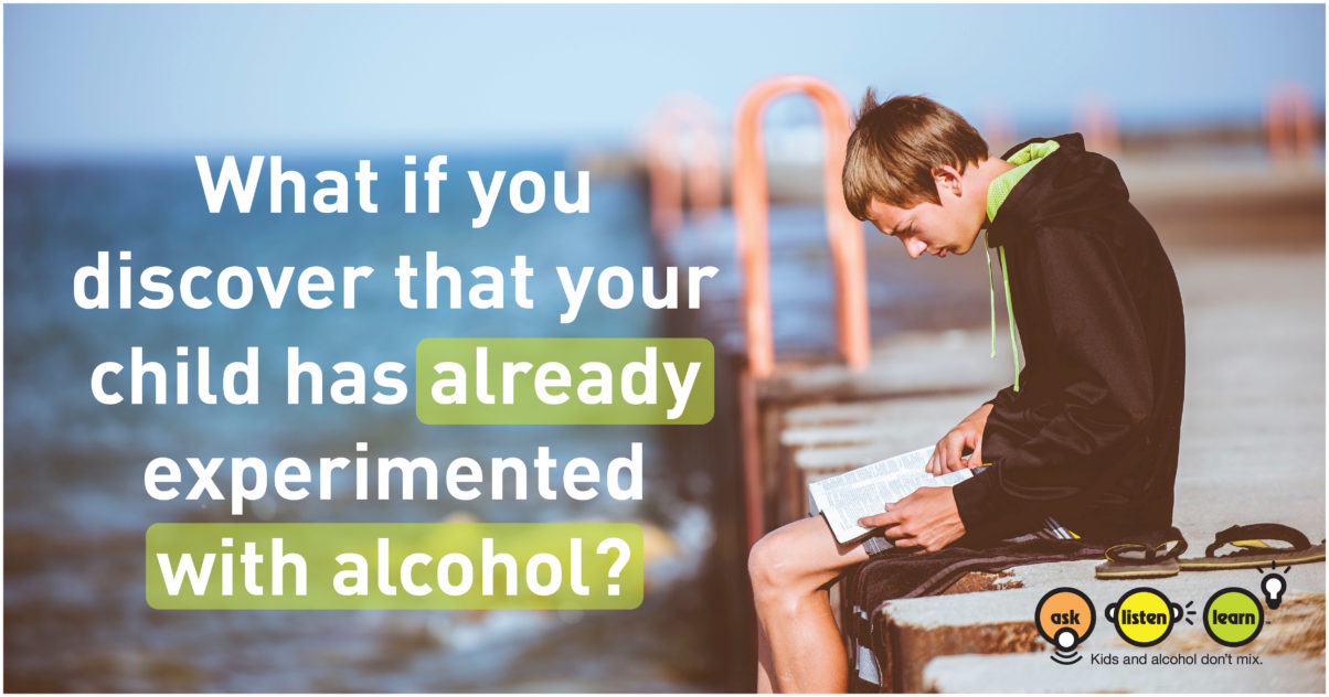 What If You Discover That Your Child Has Already Experimented with Alcohol?