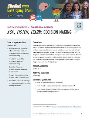 Making Decisions Classroom Activity