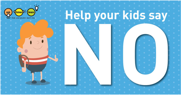 Help your kids say NO