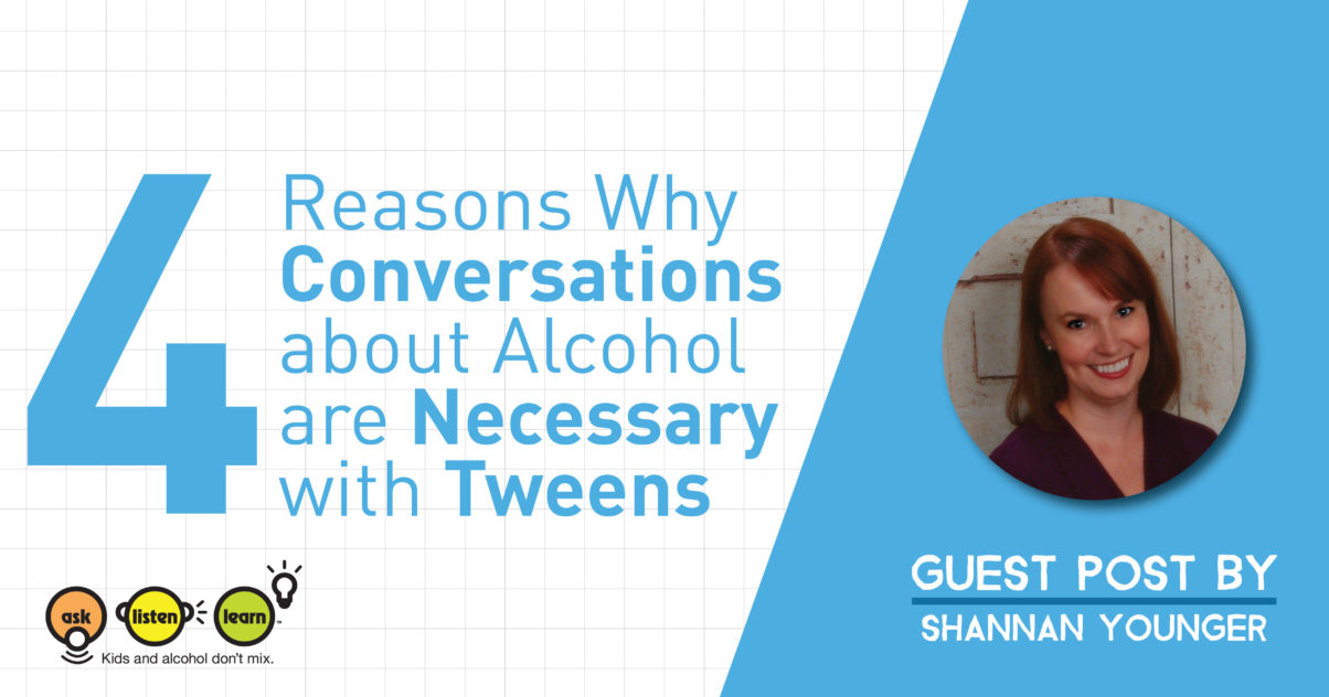 4 reasons why conversations about alcohol are necessary with tweens