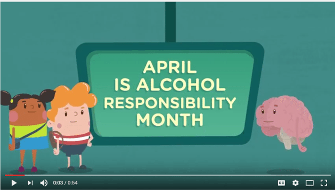 Alcohol Responsibility Month video